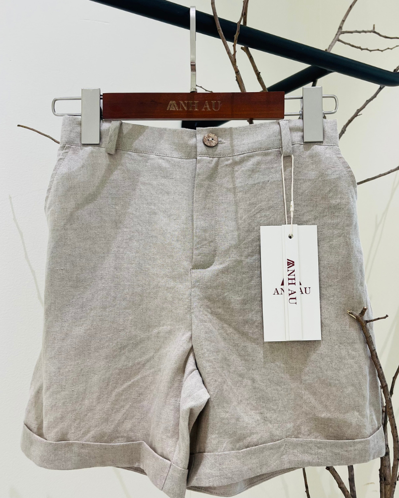 QUẦN SHORT LINEN BÉ TRAI