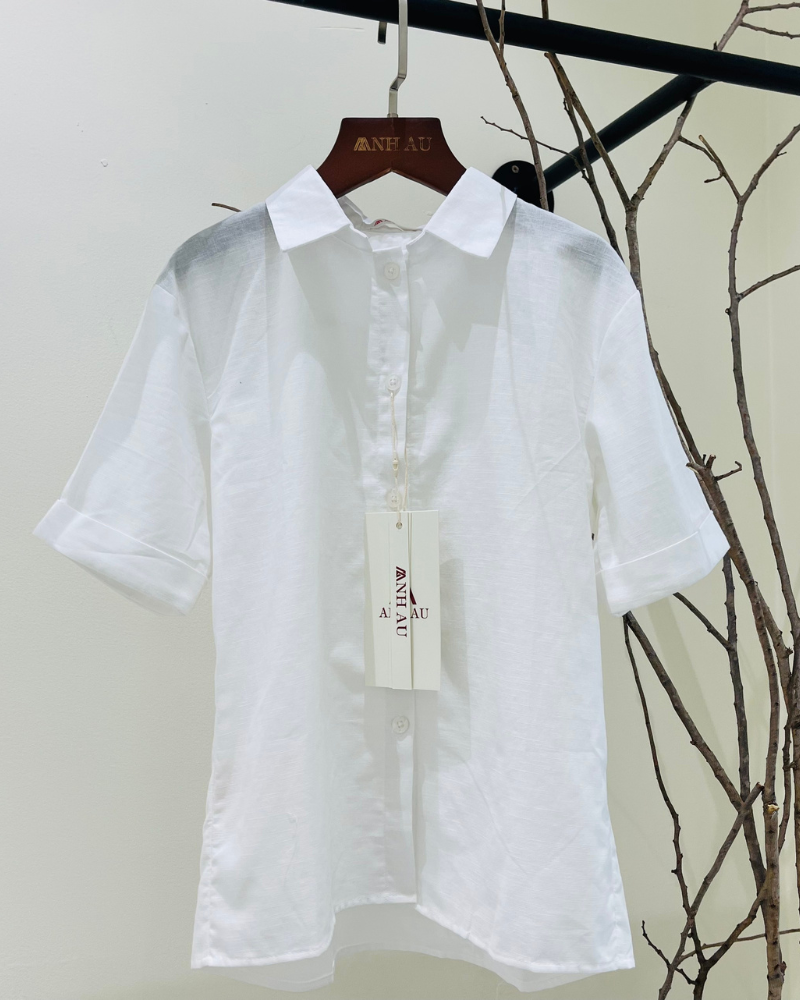 ÁO SƠ MI LINEN BÉ TRAI