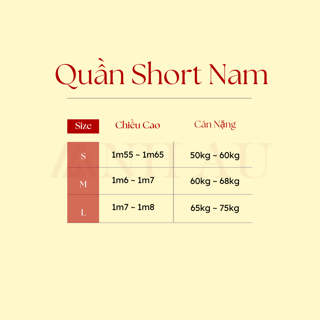 quần short linen nam