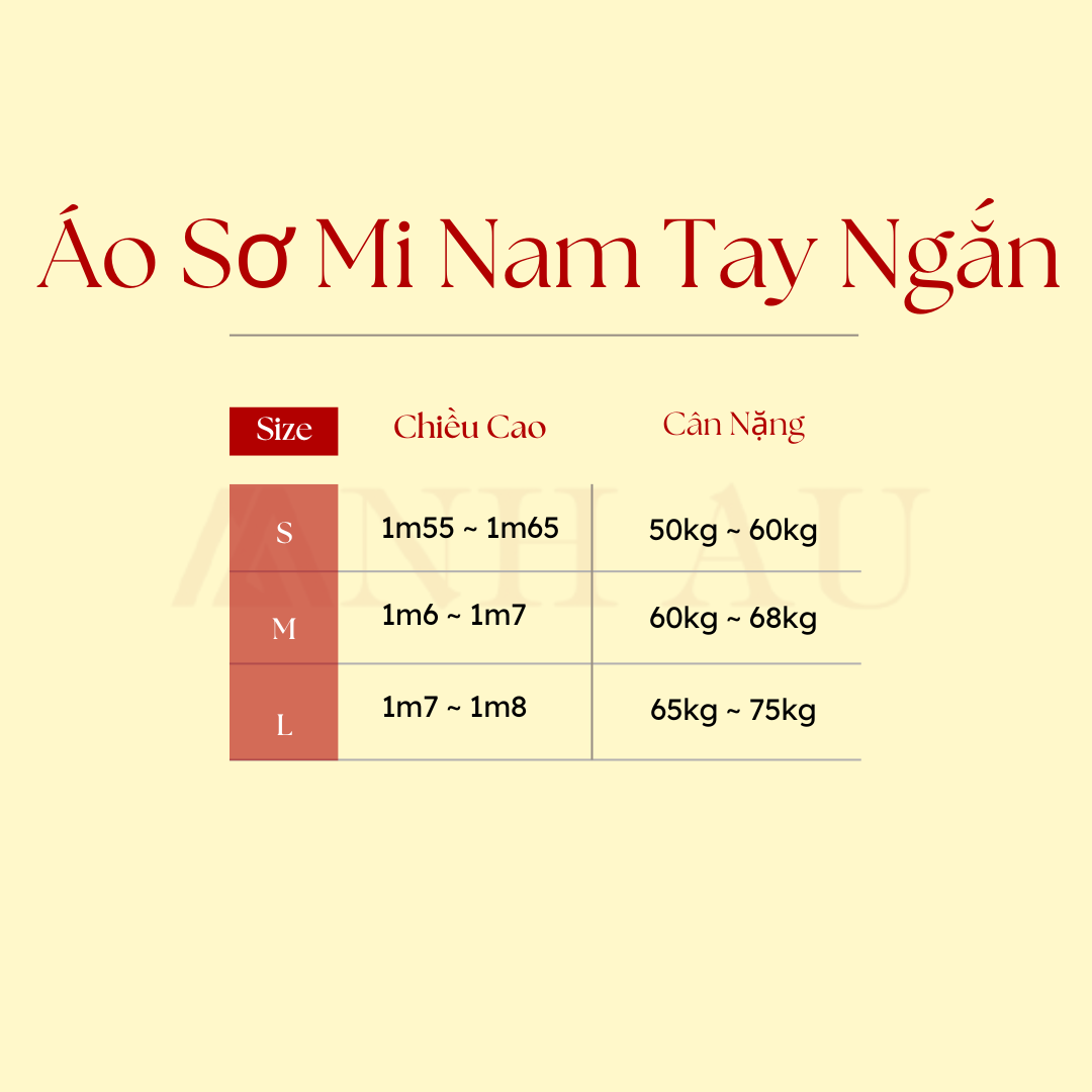 Bang Size Nam 6