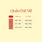 quần nữ ống suông