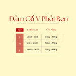 đầm ren giữa