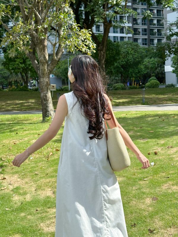 ĐẦM CỔ CHỮ V - Ảnh 4