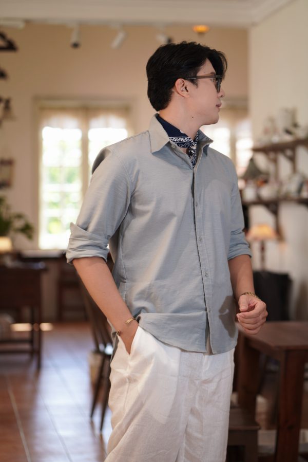 ÁO SƠ MI TAY DÀI - Ảnh 3
