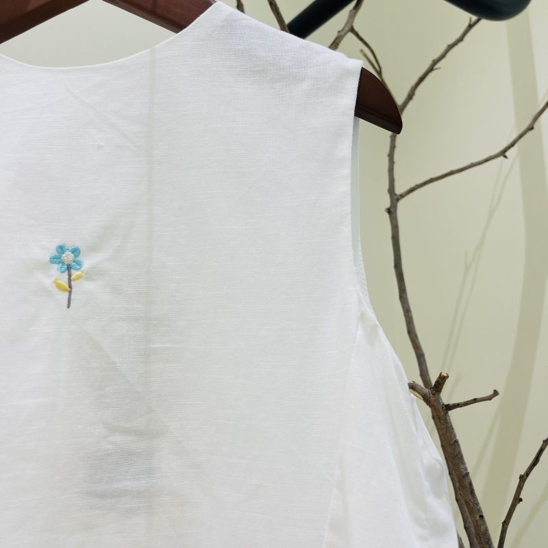 ĐẦM SÁT NÁCH LINEN BÉ GÁI - Ảnh 3
