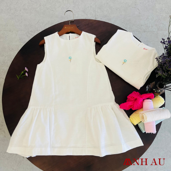 đầm maxi bé gái