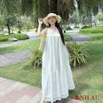 đầm xếp ply anh âu