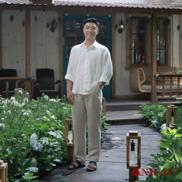 QUẦN ÁO VẢI LINEN – PHONG CÁCH TỐI GIẢN CHO NGƯỜI YÊU THIÊN NHIÊN quần áo linen tối giản nhưng đầu sức hút