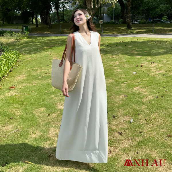vải linen phối đồ mùa hè