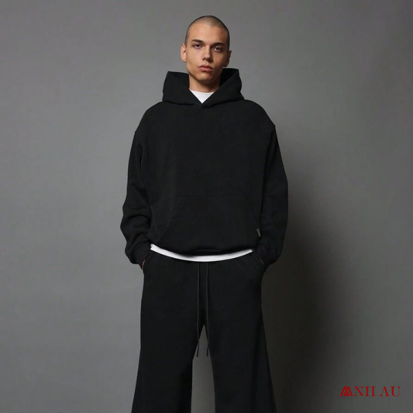 áo khoác hoodie basic trơn