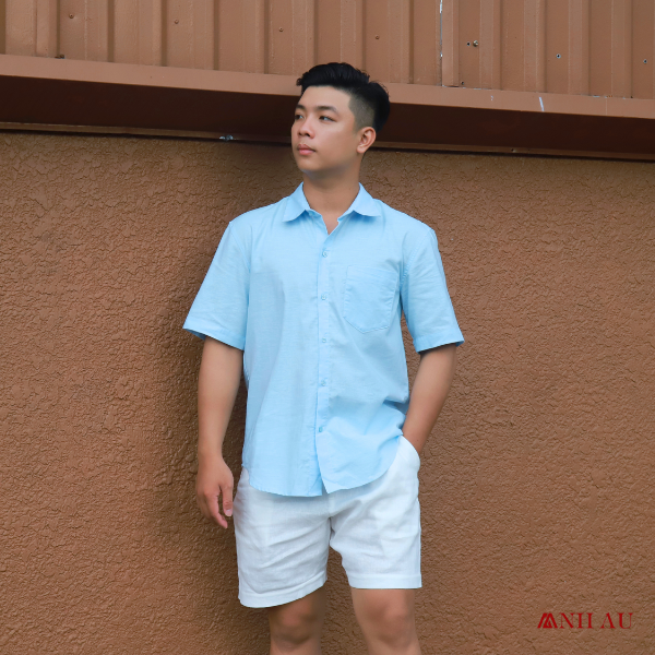 áo sơ mi nam tay ngắn