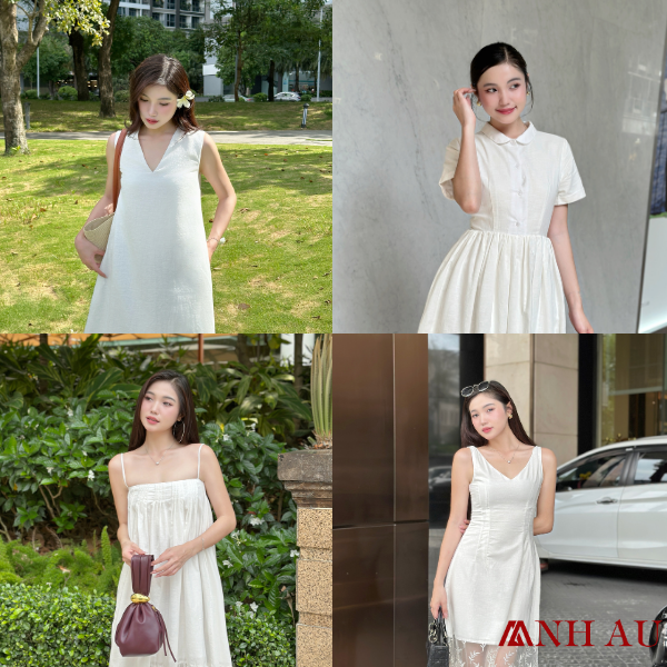 các kiểu đầm thời trang mùa hè