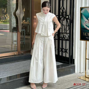 quần ống rộng nữ